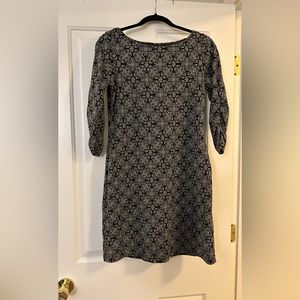 Soybu 3/4 Sleeve Stretchy Midi Dress